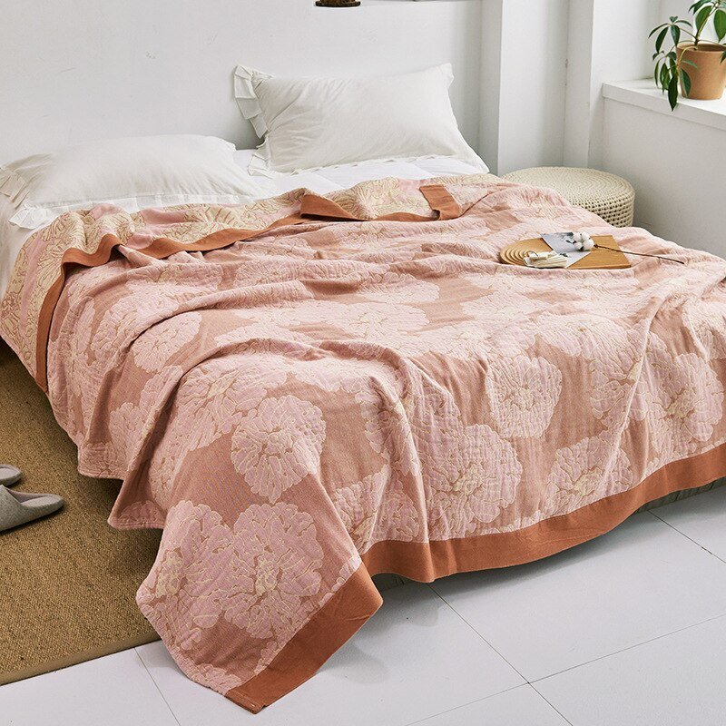 Traditional Japanese Plush Blanket