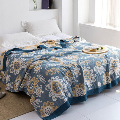 Traditional Japanese Plush Blanket