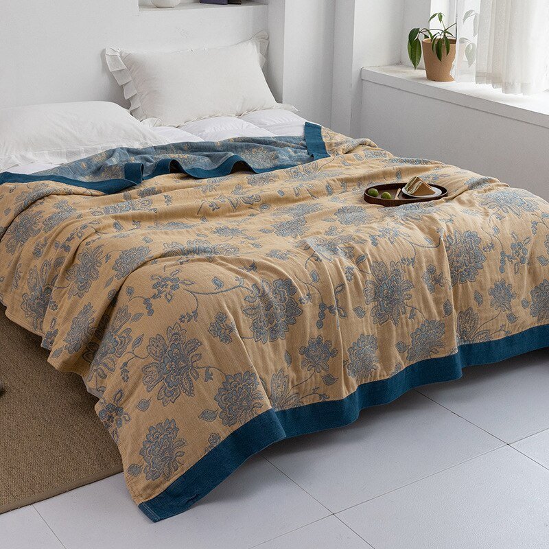 Traditional Japanese Plush Blanket