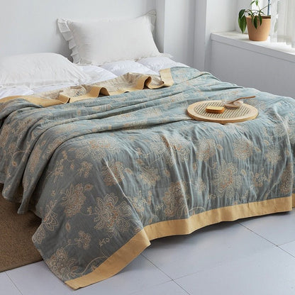 Traditional Japanese Plush Blanket