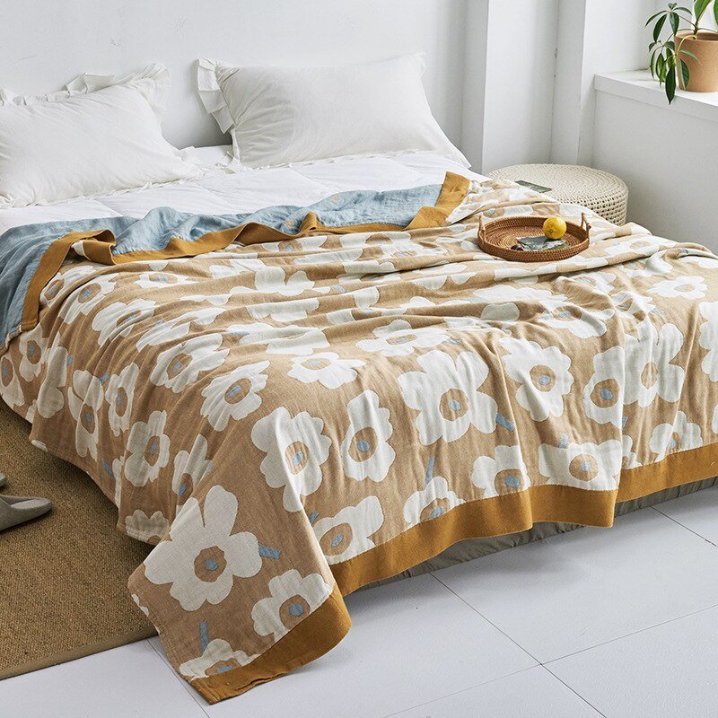 Traditional Japanese Plush Blanket
