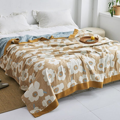 Traditional Japanese Plush Blanket