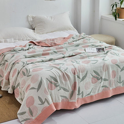 Traditional Japanese Plush Blanket