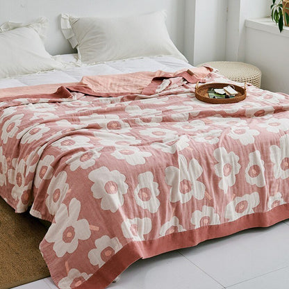 Traditional Japanese Plush Blanket
