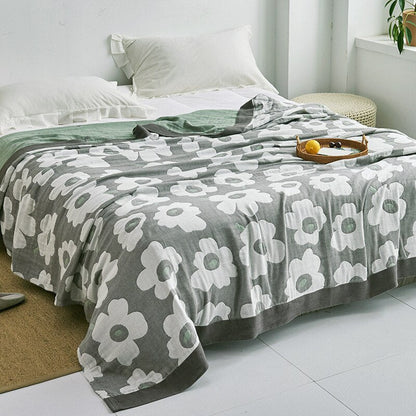 Traditional Japanese Plush Blanket