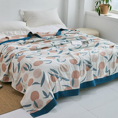 Traditional Japanese Plush Blanket