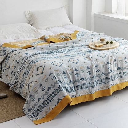 Traditional Japanese Plush Blanket
