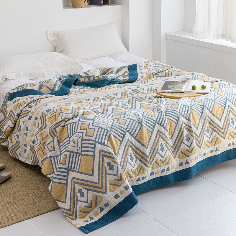 Traditional Japanese Plush Blanket