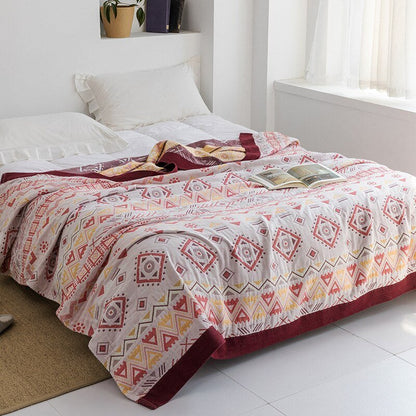 Traditional Japanese Plush Blanket