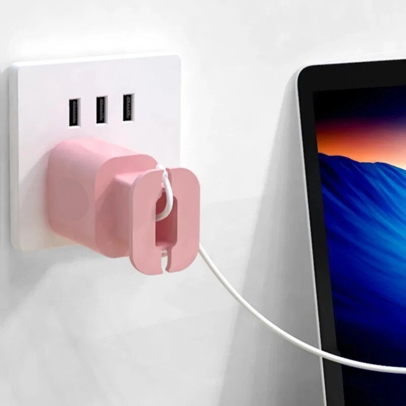 Premium Cable Organizer Silicone Cord Wrap