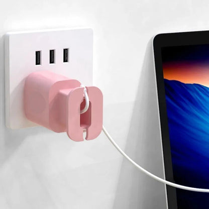 Premium Cable Organizer Silicone Cord Wrap
