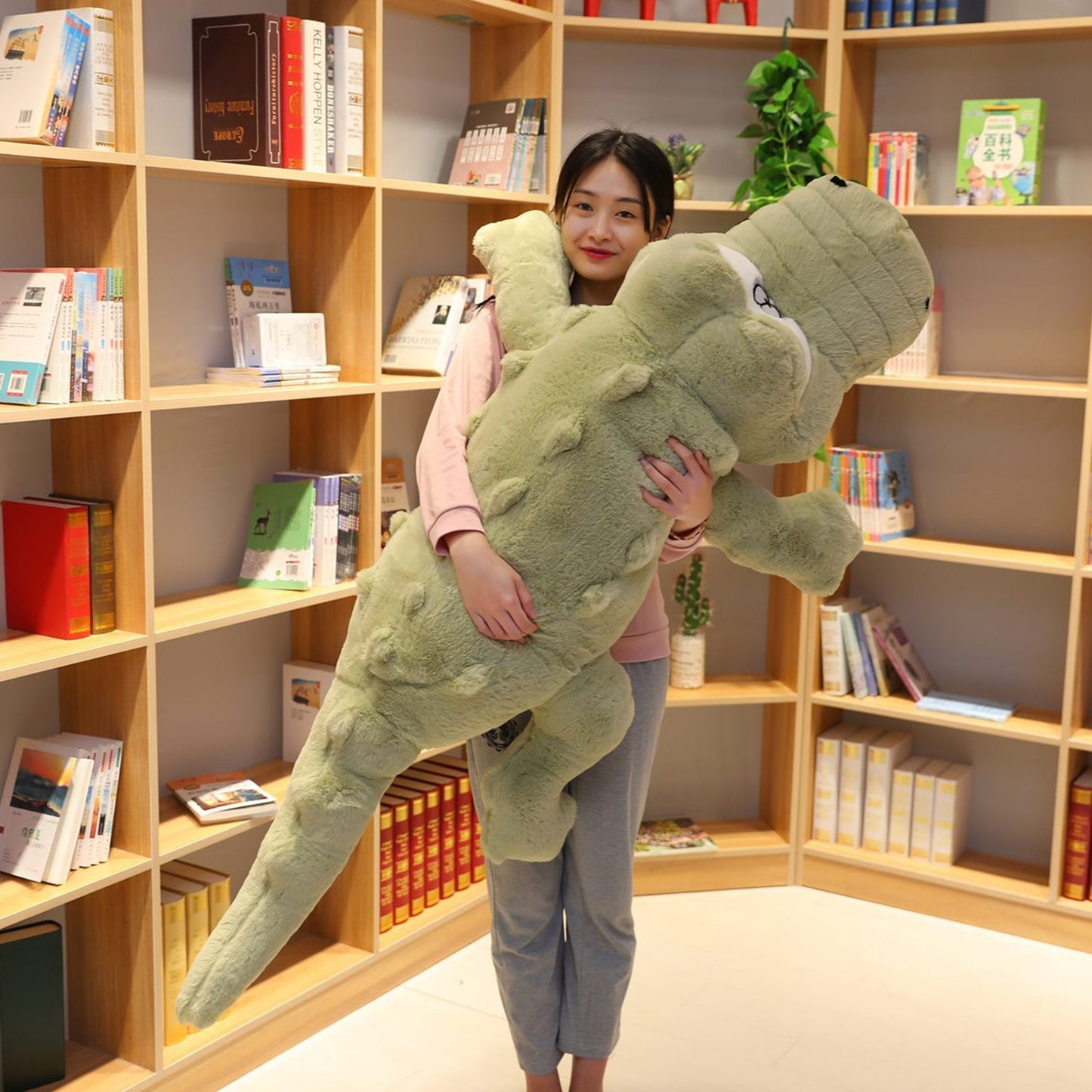 Big Cuddly Crocodile Soft Toy - Yeezlab