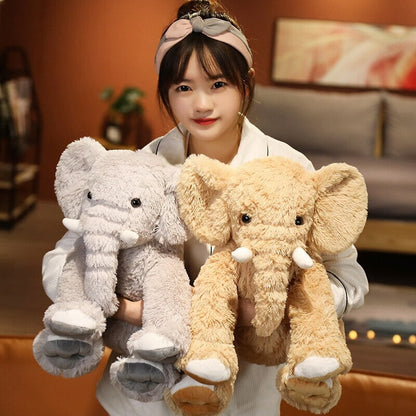 Soft Plush Elephant Toy Set