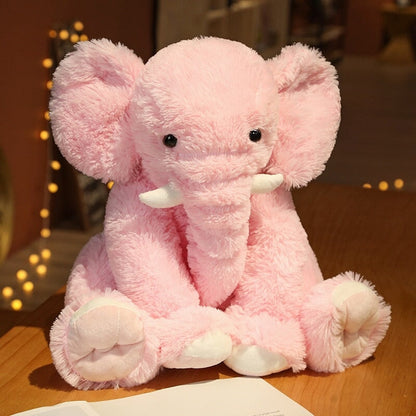 Soft Plush Elephant Toy Set