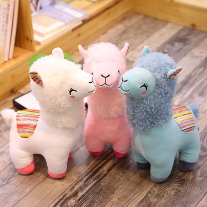 Soft Alpaca Plush Figures