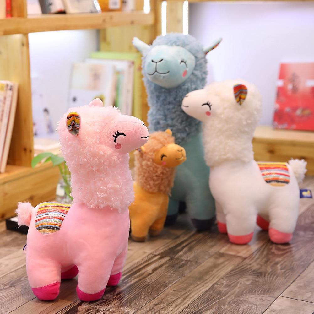 Soft Alpaca Plush Figures