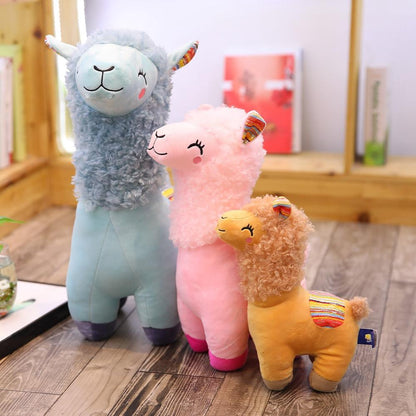 Soft Alpaca Plush Figures