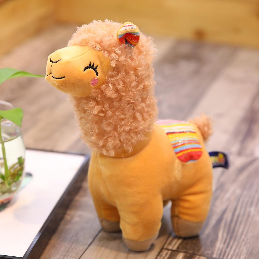 Soft Alpaca Plush Figures