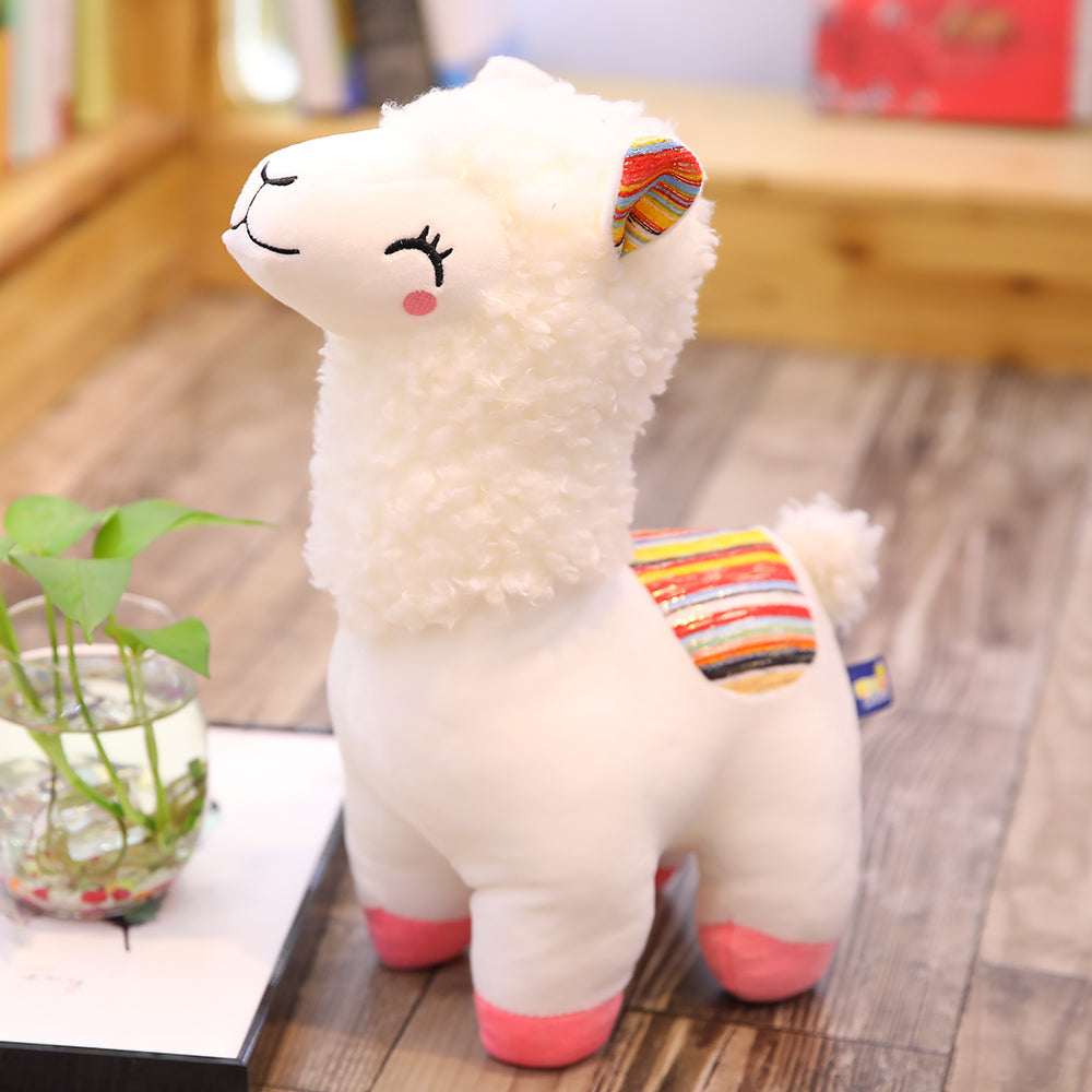 Soft Alpaca Plush Figures