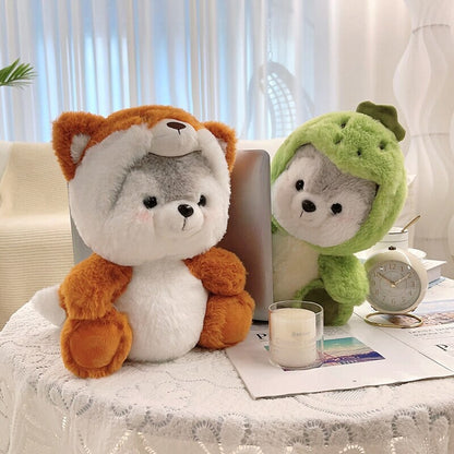 Cuddly Husky Teddy Plush Toys