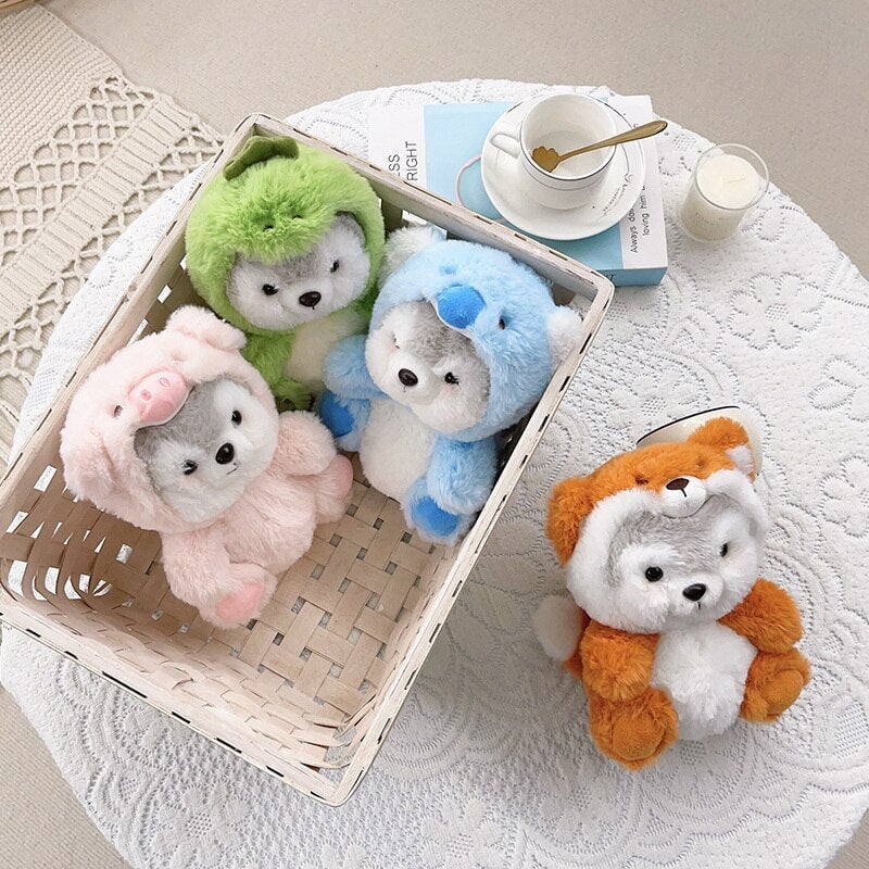Cuddly Husky Teddy Plush Toys