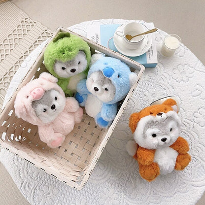 Cuddly Husky Teddy Plush Toys