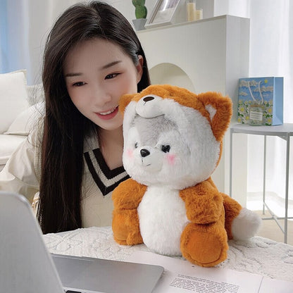 Cuddly Husky Teddy Plush Toys