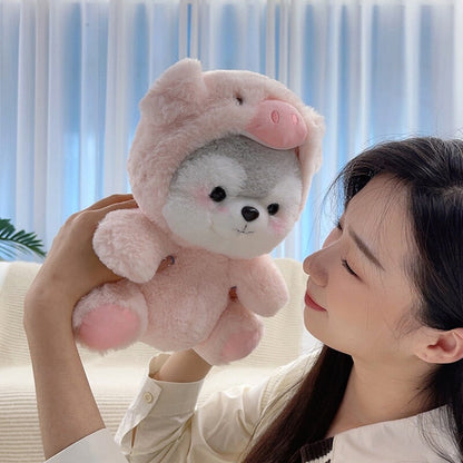 Cuddly Husky Teddy Plush Toys