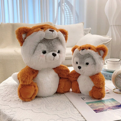 Cuddly Husky Teddy Plush Toys