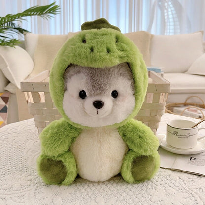 Cuddly Husky Teddy Plush Toys