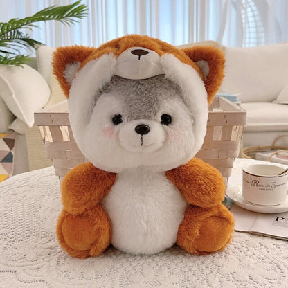 Cuddly Husky Teddy Plush Toys