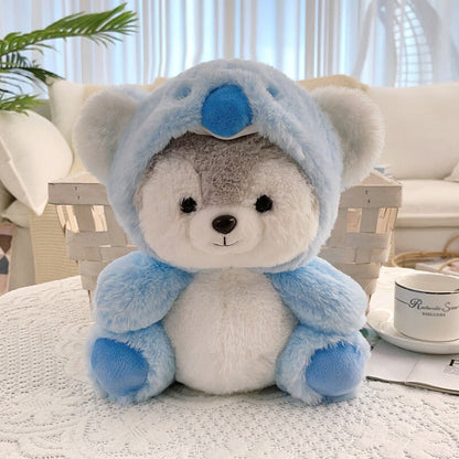 Cuddly Husky Teddy Plush Toys