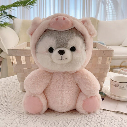 Cuddly Husky Teddy Plush Toys