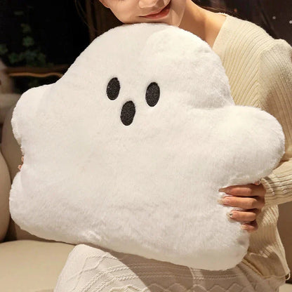 Soft White Downy Cushion Pillow