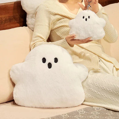 Soft White Downy Cushion Pillow