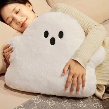 Soft White Downy Cushion Pillow