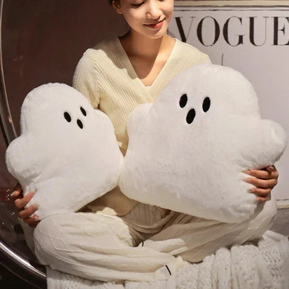 Soft White Downy Cushion Pillow