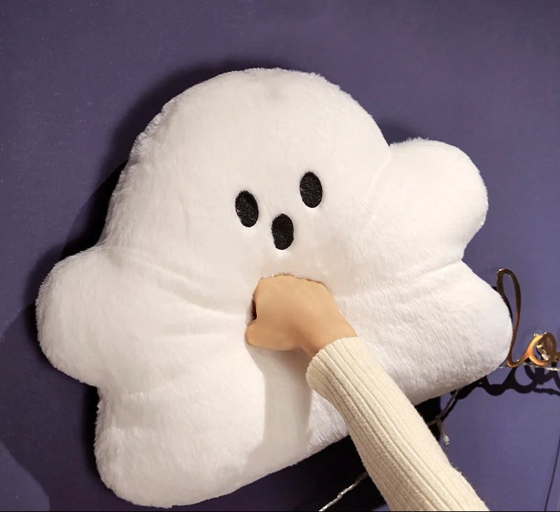 Soft White Downy Cushion Pillow