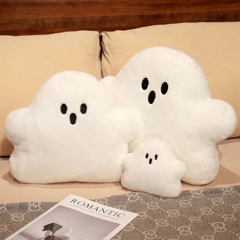 Soft White Downy Cushion Pillow