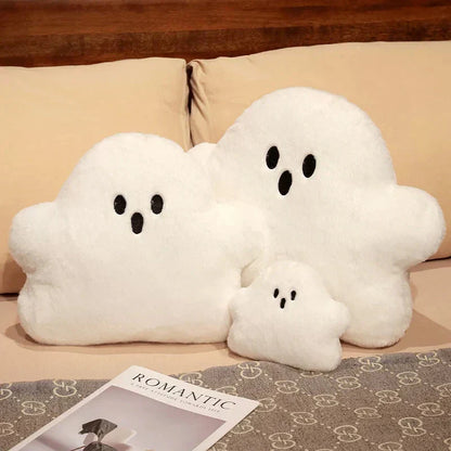 Soft White Downy Cushion Pillow