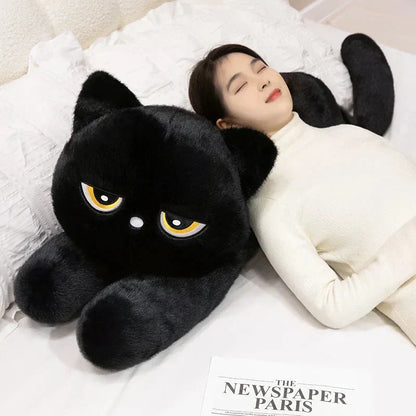 Big Soft Grey Kitten Plush Toys