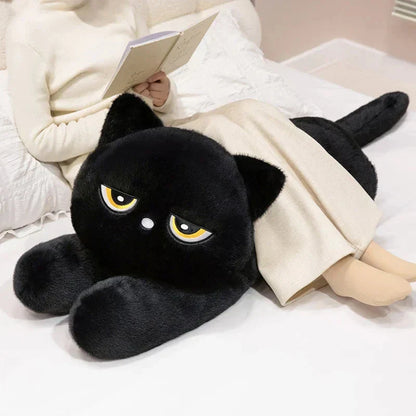 Big Soft Grey Kitten Plush Toys