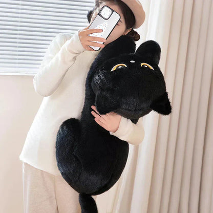 Big Soft Grey Kitten Plush Toys
