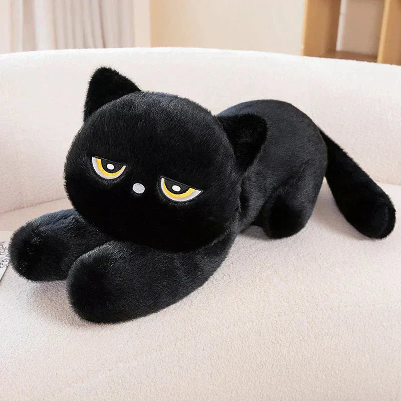 Big Soft Grey Kitten Plush Toys