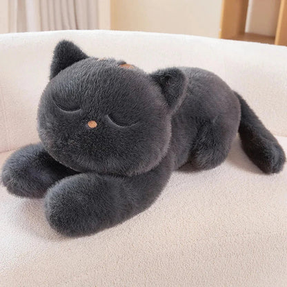 Big Soft Grey Kitten Plush Toys