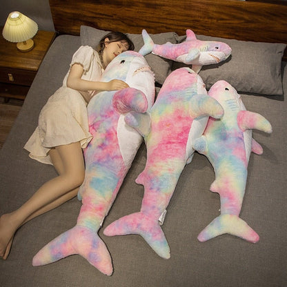 Big Soft Cosmic Shark Stuffed Toys