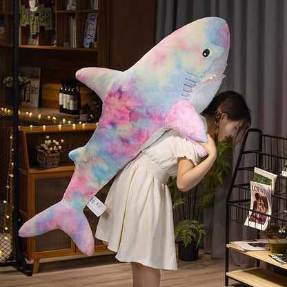 Big Soft Cosmic Shark Stuffed Toys