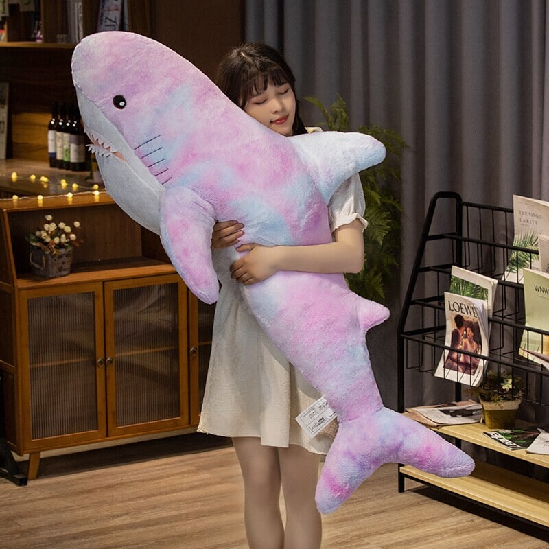 Big Soft Cosmic Shark Stuffed Toys