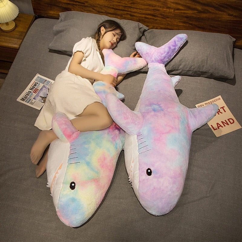 Big Soft Cosmic Shark Stuffed Toys