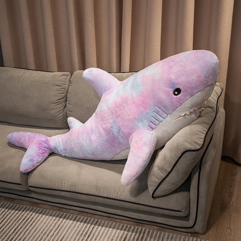 Big Soft Cosmic Shark Stuffed Toys